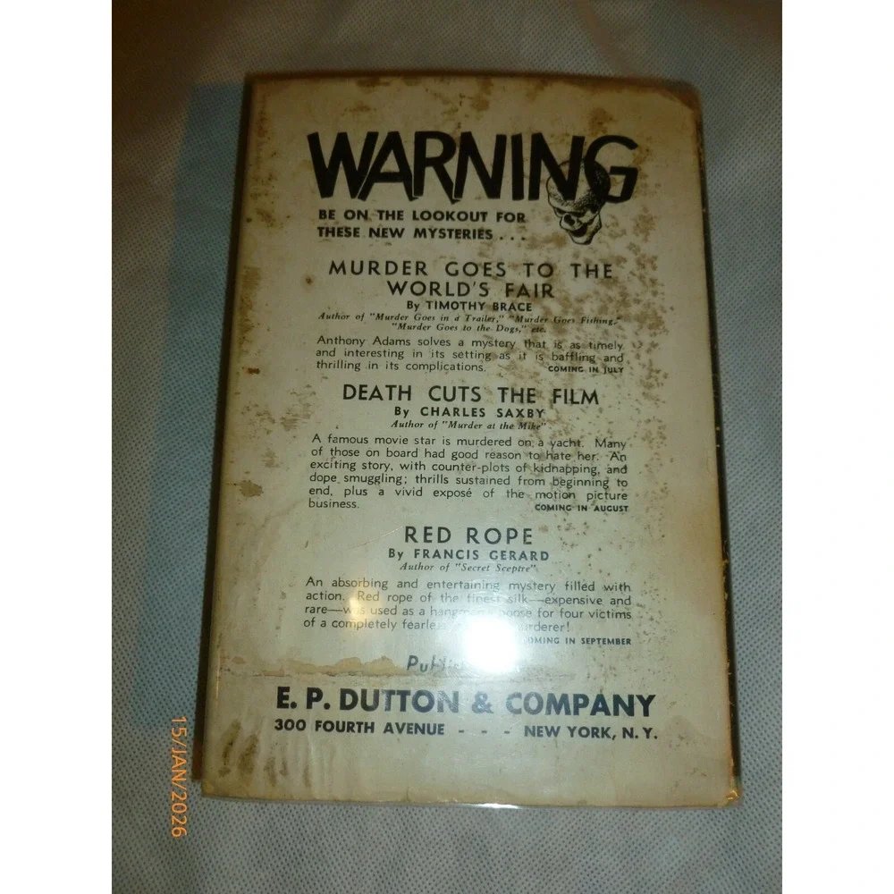 Y. Cheung Business Detective Harry Stephen Keeler Vintage Hardcover Mystery Book